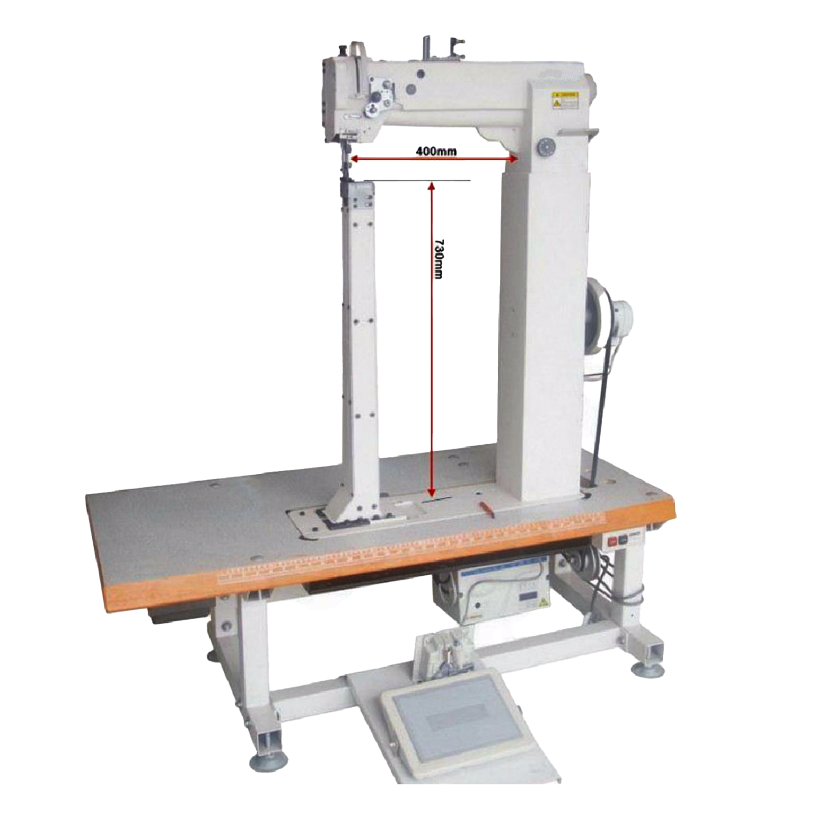 Kingsew 8371 High Post Bed Compound Feed Sewing Machine