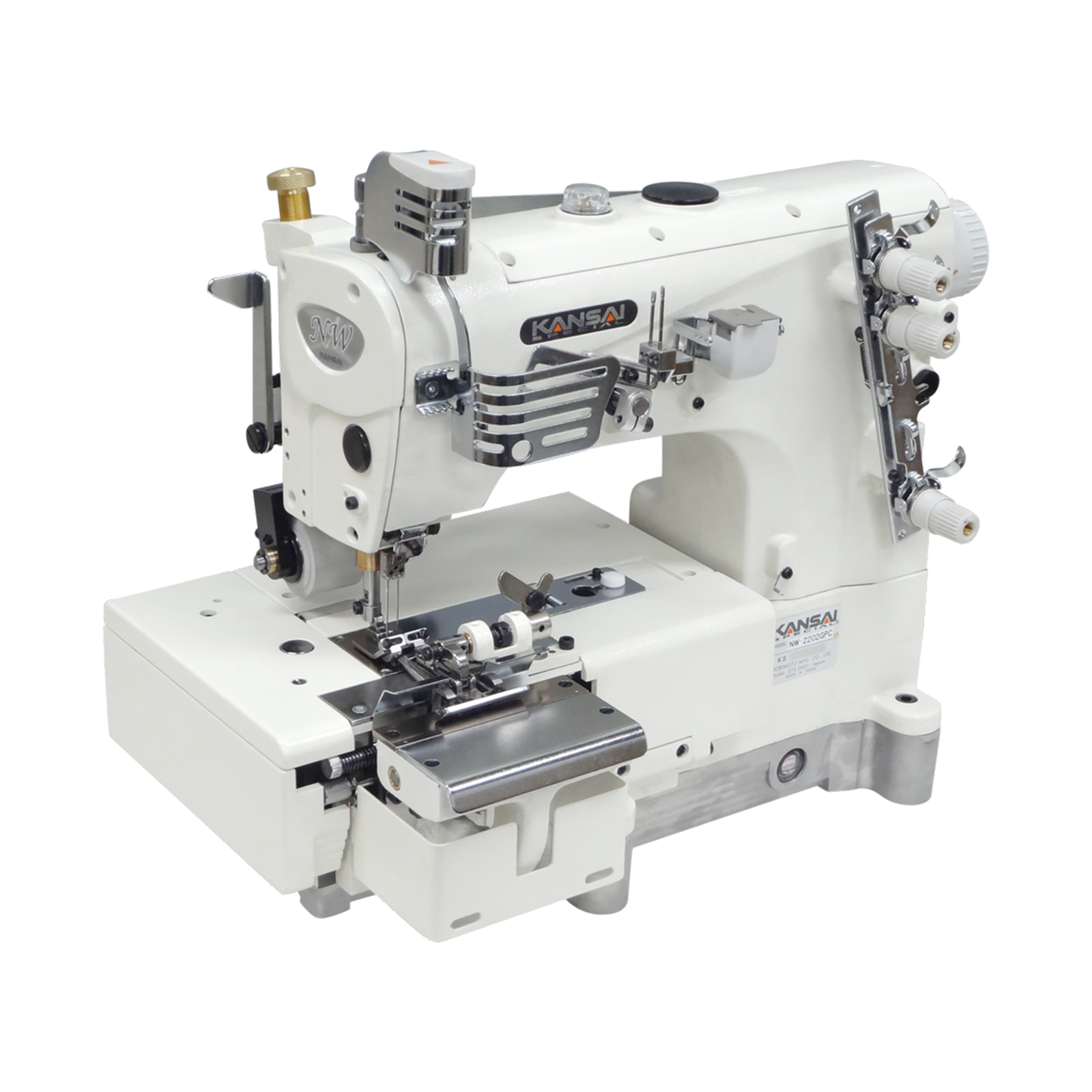 Kansai Special 2202GPC Flatbed Multi-Needle Chainstitch Sewing Machine