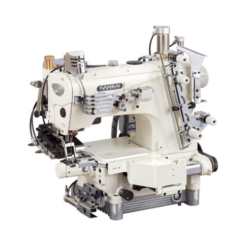 Kansai Special NC1001GUSJ Ultra-Small Cylinder Bed Double Chainstitch Jeans Hemming Machine