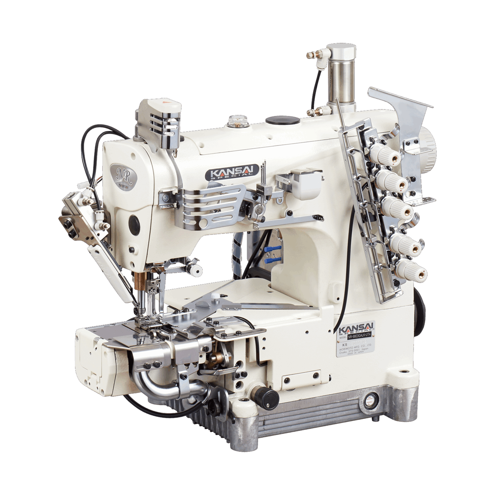 Kansai Special NR-9803GALK-UTA Cylinder Bed Coverstitch Sewing Machine